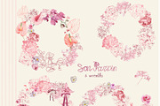 Son Jardin - Romantic Florals, an Object Graphic by whiteheartdesign (Thumbnail 9 of 17)