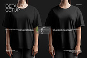 5 Mockups Woman Oversize T-Shirt, a Shirt Mockup by Grow Design Craft Studio (Thumbnail 6 of 8)