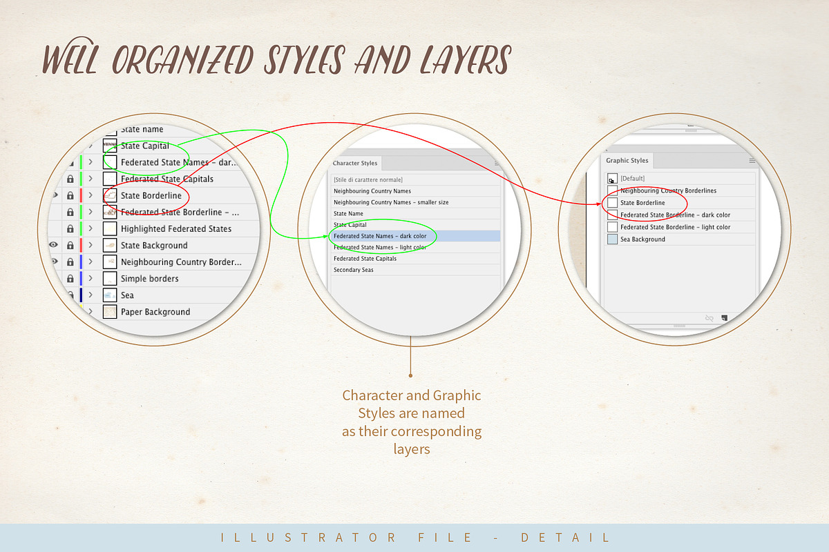 Le Tour du monde - Austria map, an Object Graphic by volume 1 visual design (Photo 19 of 20)