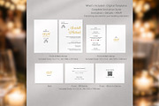 Luxury Invite Suite Canva bd004, an Invitation Template by TyphoonStudio (Thumbnail 2 of 9)
