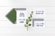 Wedding Suite Mockup BUNDLE, a Print Template by ILLONA GRAPHICS (Thumbnail 7 of 7)