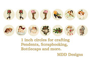 Mixed Vintage Collage Sheet, an Illustration by MDD Designs (Thumbnail 4 of 4)