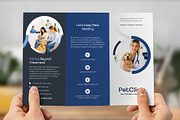 Veterinary Clinic Trifold Brochure, a Brochure Template by WheelieMonkey (Thumbnail 2 of 3)