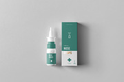 Nose Drops Mock-up, a Cups & Container Mockup by Yogurt86 (Thumbnail 4 of 11)