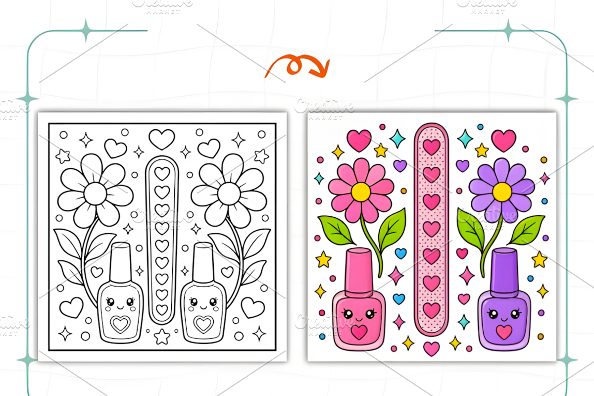 Glow Cosmetics Bold and Easy Book, a Decorative Illustration by Coco Bloom (Photo 5 of 8)