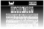 Hotel Motel font, a Font by weknow (Thumbnail 5 of 5)
