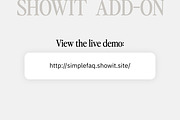 Showit Addon - FAQ Template, a Websites & App Template by Amanda Pena Design (Thumbnail 5 of 5)
