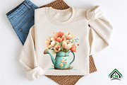 Spring Watering Clipart, an Illustration by Craft Nest (Thumbnail 8 of 12)