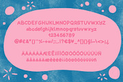 Strawberry Bubblegum font, a Sans Serif Font by Natalia Gonzalez (Thumbnail 2 of 3)