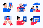 Animated Software Development, a Technology Illustration by Brickclay (Thumbnail 3 of 5)