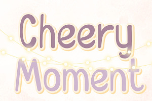 Cheery Moment - Handwriting