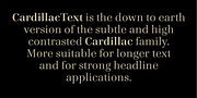 Cardillac Text, a Serif Font by Hoftype (Thumbnail 3 of 15)