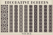 50 Decorative Borders & Tiles, an Object Graphic by dacascas (Thumbnail 7 of 8)