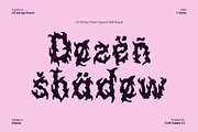 CS Vertigo Drawn, a Blackletter Font by Craft Supply Co. (Thumbnail 6 of 8)