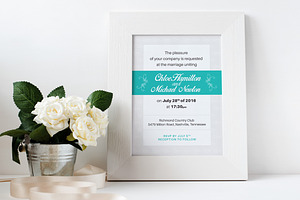Wedding Set - Invitation & Branding, an Invitation Template by Elegrad Design Agency