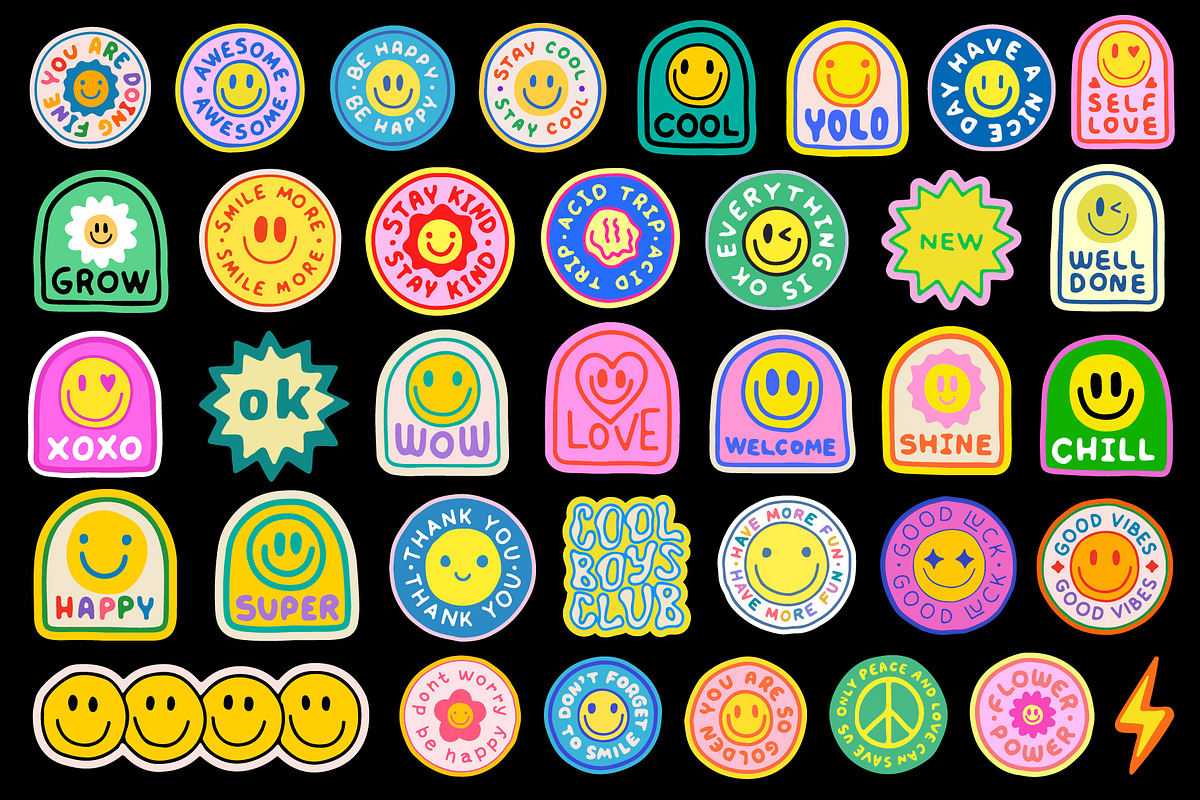 HAND DRAWN STICKERS VOL.2, an Object Graphic by craftlove (Photo 6 of 10)