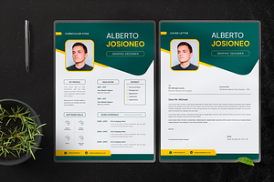 Graphic Designer Modern CV Resume