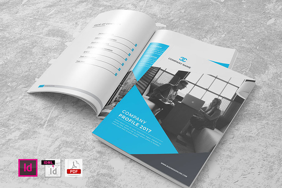 Company Profile 16 Page, a Brochure Template by obidullah_01 (Photo 1 of 7)