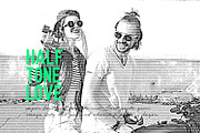 Horizontal Line Halftone Action, an Action Add-On by DuoFankaar (Thumbnail 6 of 8)