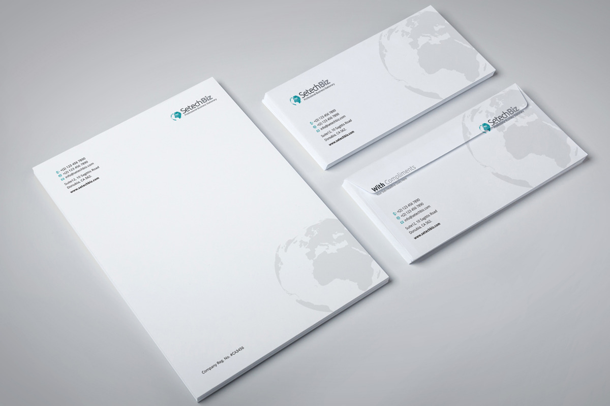 Stationary Design v2, a Stationery Template by Miyaji75 (Photo 3 of 12)