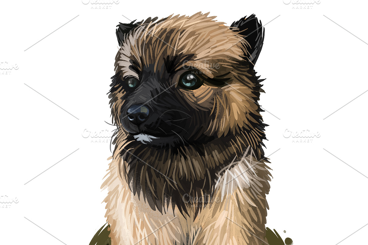 Puppies Dog Breeds Big Bundle 135Pcs, an Animal Illustration by Dneprstock (Photo 19 of 68)
