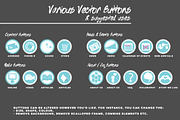 Vector Buttons and Ribbons, a Templates & Theme by Rainy City Press (Thumbnail 2 of 3)
