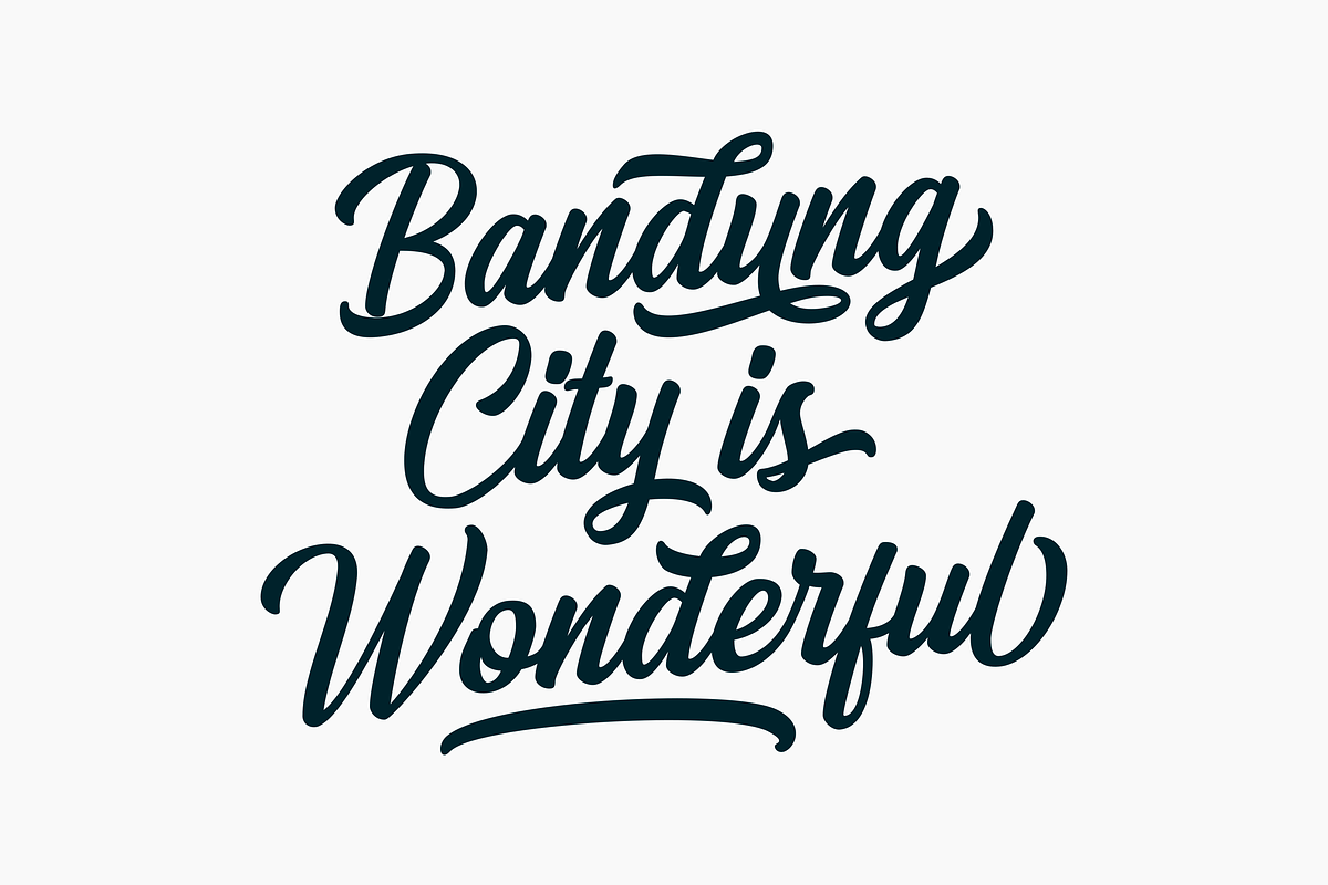 Arthein - Bold Script, a Script Font by Sibelumpagi Studio (Photo 3 of 15)