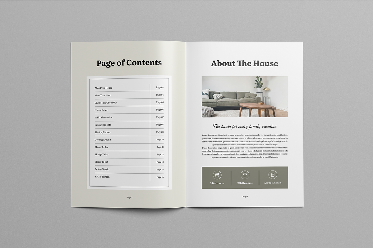 Welcome Guide Book Brochure, a Magazine Template by Leaflove (Photo 2 of 10)