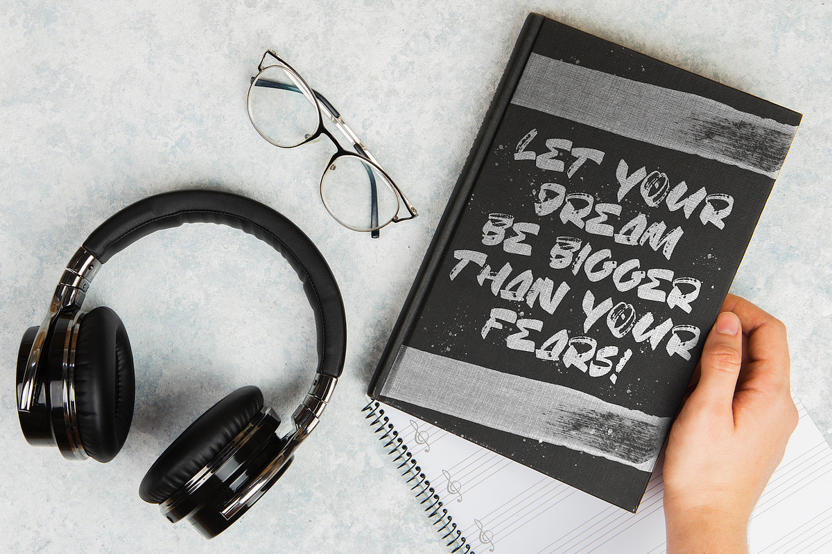 Fany Brush - Textured Brush Font, a Script Font by StringLabs (Photo 4 of 13)