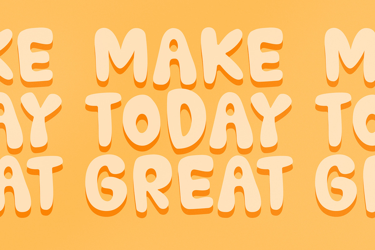 Bigger Summer Fest Bubbly Font, a Sans Serif Font by Storytype Studio (Photo 10 of 20)