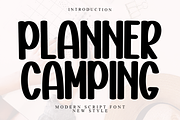 Planner Camping, a Serif Font by InermediaSTUDIO (Thumbnail 1 of 7)