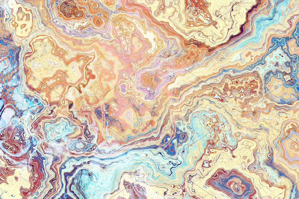 Marbling Textures Pack 30, a Texture Graphic by tkdesign (Photo 13 of 31)