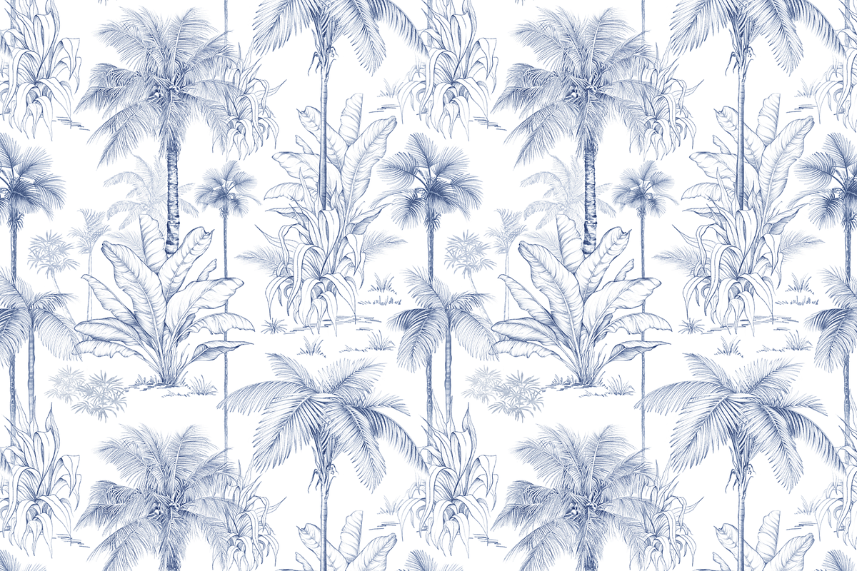 Sketch Tropical Forest Patterns, a Pattern Graphic by Jeanna Draw (Photo 4 of 14)