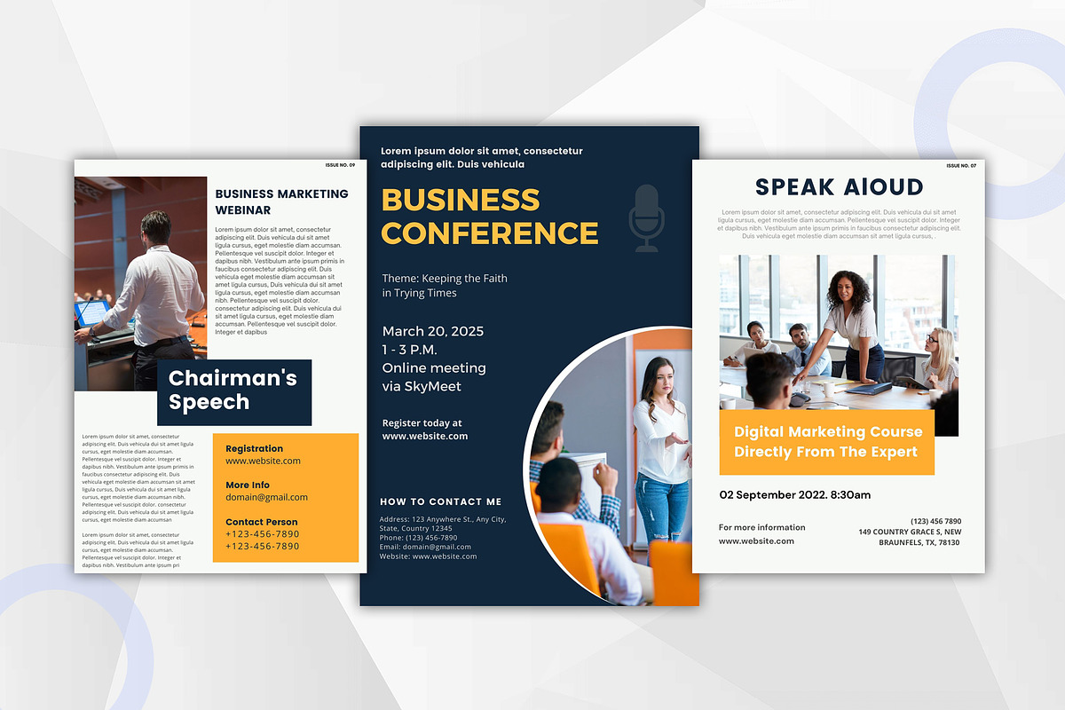 Webinar Canva Templates Bundle, an Email Template by Pennyblack Templates (Photo 4 of 4)