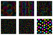 Bright Neon Digital Papers, a Pattern Graphic by CreationArt (Thumbnail 4 of 6)