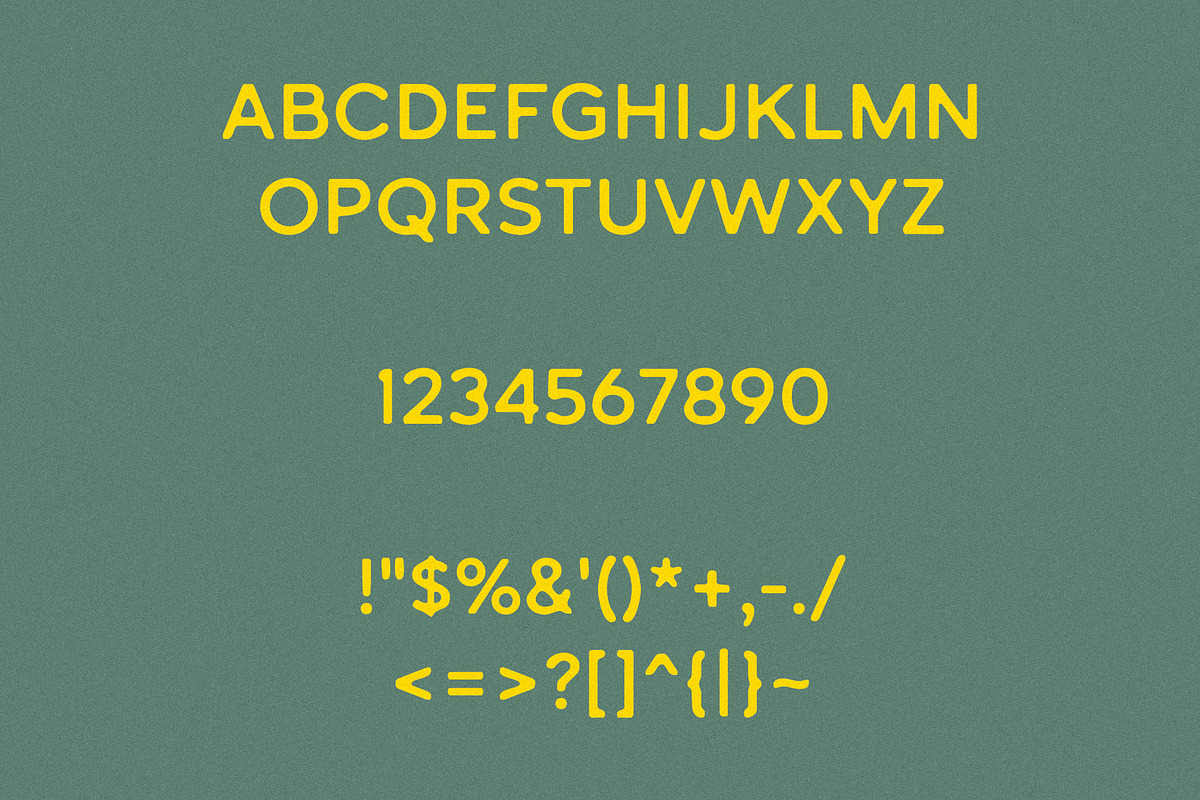 Coral&Reef - Vintage Sans Serif, a Sans Serif Font by Mikhail Kitsune (Photo 7 of 8)