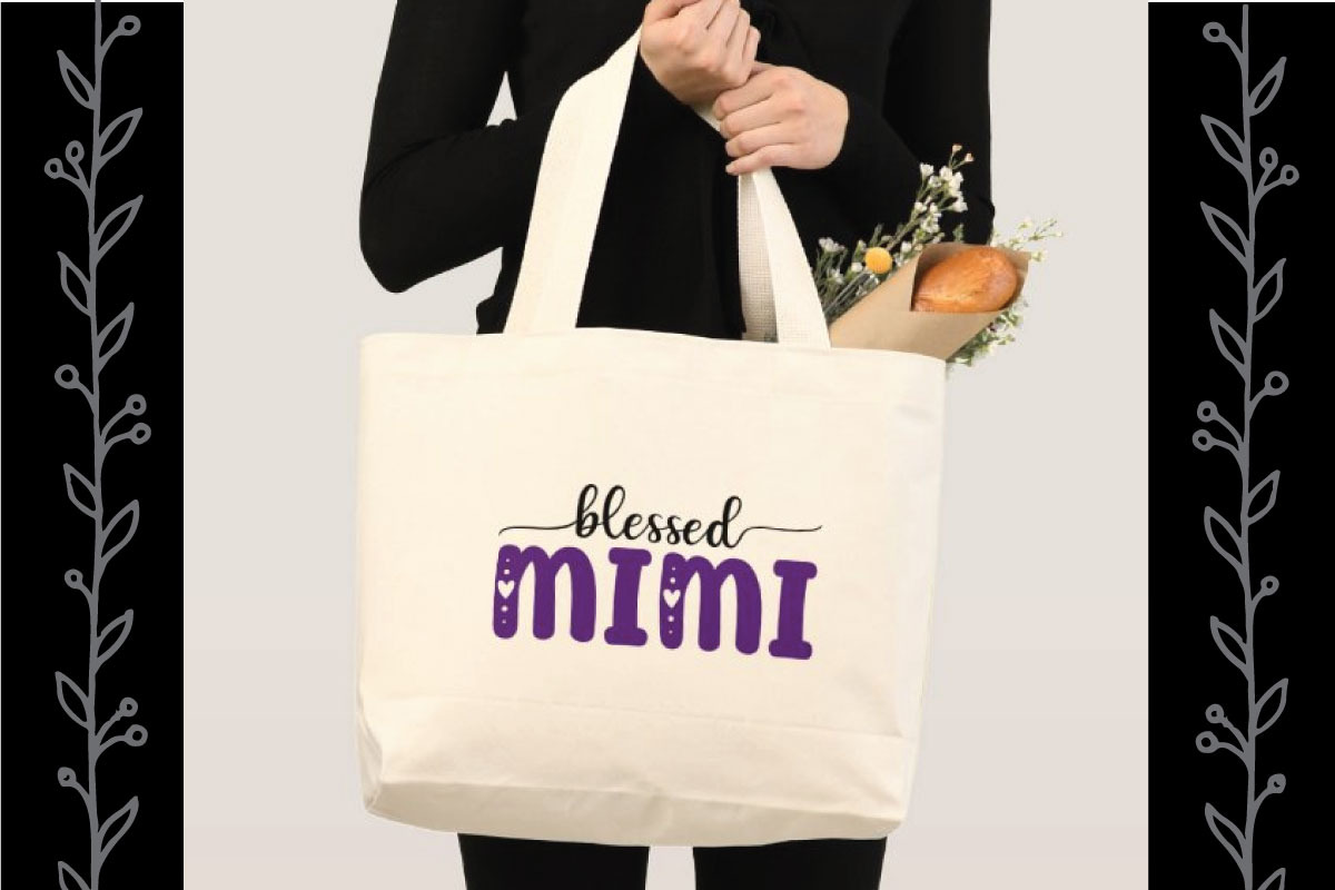 Blessed Mimi SVG, PNG Clipart, an Illustration by JoDitt Designs (Photo 2 of 6)