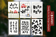 Road Alphabet Vector Set, an Object Graphic by The Journey Atelier (Thumbnail 10 of 11)
