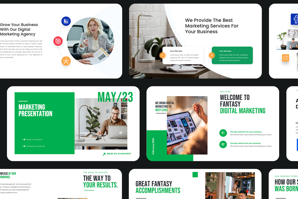Marketing & Business Powerpoint, a Presentation Template by Hammad Arif (Photo 5 of 14)