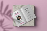 Funeral Program with Elegant Floral, an Invitation Template by Creatiya Type (Thumbnail 6 of 6)