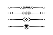 Abstract Decorative Lines Dividers, a Marketing Template by Photoshop Action (Thumbnail 5 of 6)