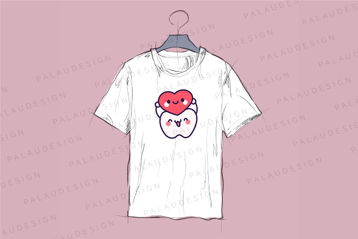 Cute Kawaii Tooth Dentistry Tool, a Healthcare Illustration by Palau (Photo 2 of 12)