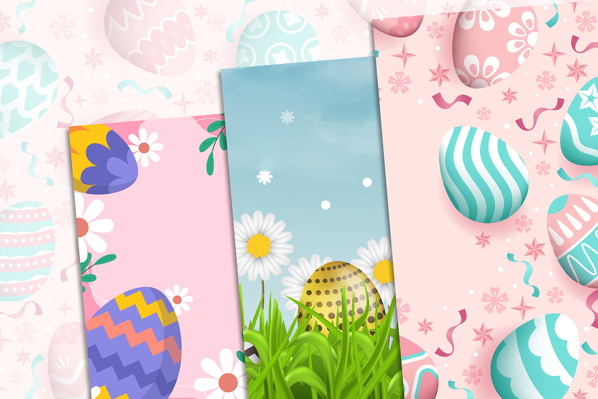 Happy Easter Day Background, a Background Graphic by Digital Studio (Photo 4 of 5)