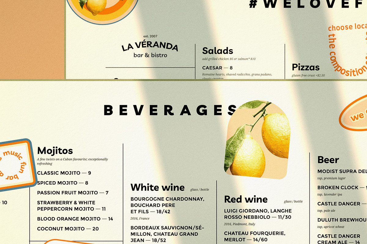 Food and Drinks Restaurant Menu, a Brochure Template by BigWeek (Photo 5 of 5)