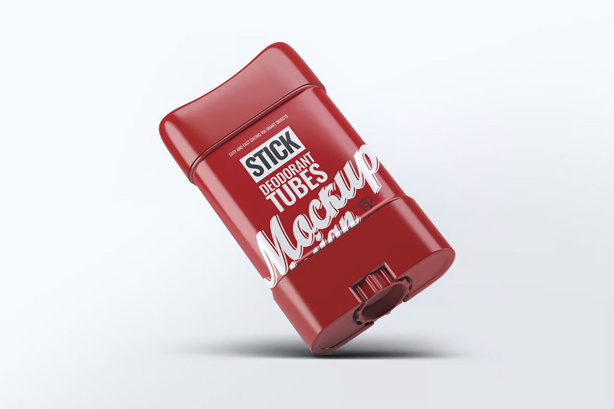 Stick Deodorant Tubes Mock-Up, a Product Mockup by DesignRushMarket (Photo 3 of 8)