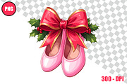 Christmas Ballet Slippers Cliparts, a Person Illustration by taramija (Thumbnail 5 of 26)