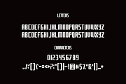 Flighone - Font, a Sans Serif Font by artchiles_design (Thumbnail 4 of 5)