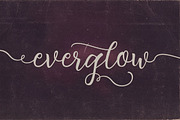 Everglow Script Font Duo, a Script Font by Deeezy (Thumbnail 5 of 7)
