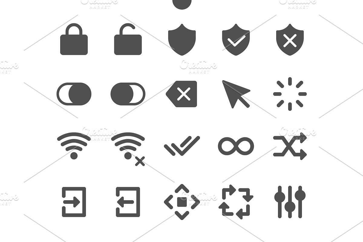 Control Icons, a Solid Icon by Palau