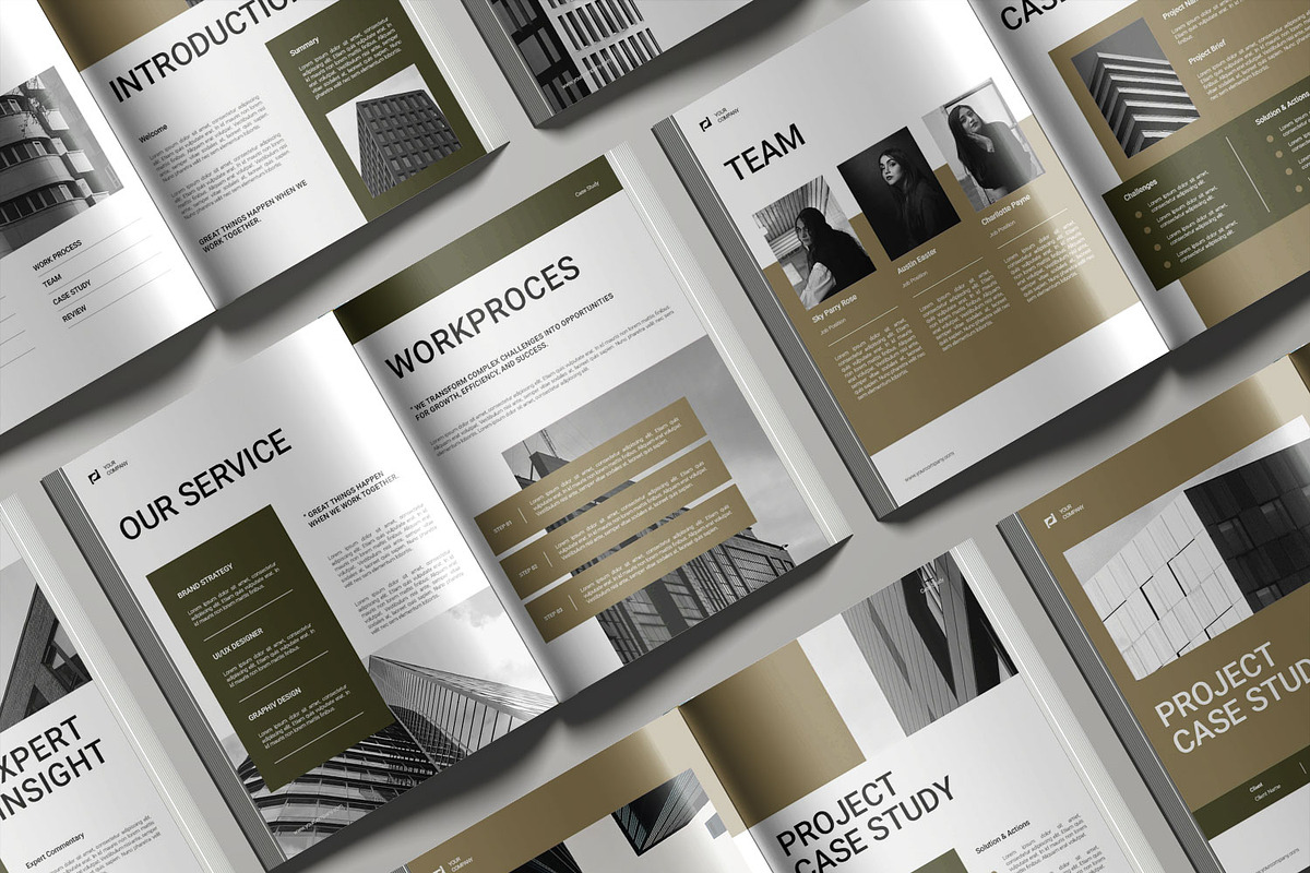 Case Study Template, a Magazine Template by Haps Space (Photo 7 of 8)
